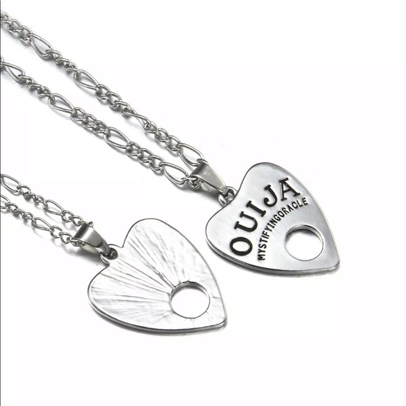 Silver Tone Ouijia Necklace - Picture 3 of 3